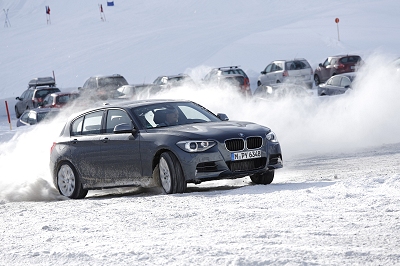 How to drive a bmw in the snow #7